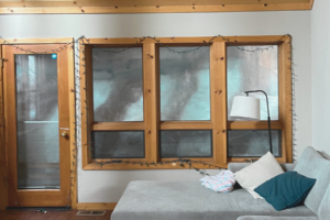 tahoe home buried in snow damage